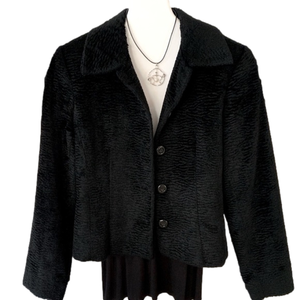 Vintage Black Louben Coat